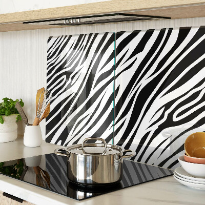 Snijplanken glas Zebrapatroon