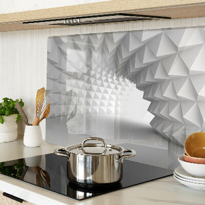 Glazen snijplanken 3D geometrisch patroon