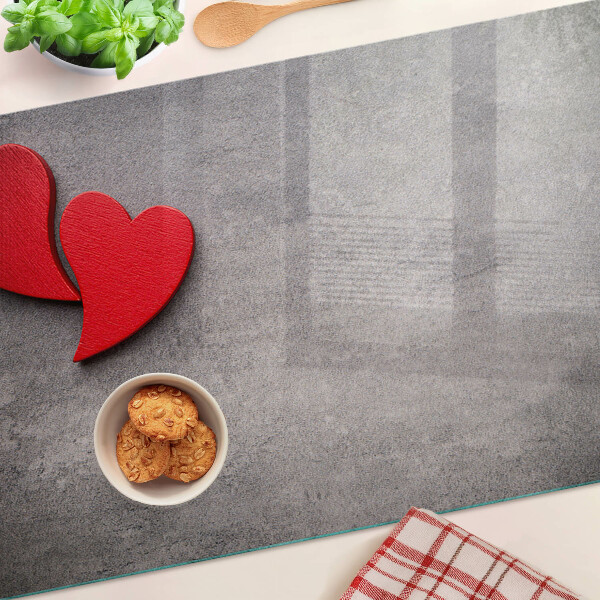 Snijplanken glas Een hart tegen de achtergrond van een raam.