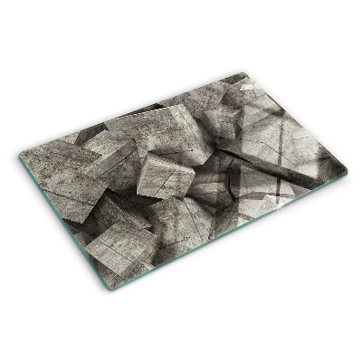 Snijplanken glas Abstracte geometrische vormen