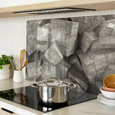 Snijplanken glas Abstracte geometrische vormen