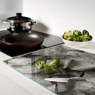 Snijplanken glas Abstracte geometrische vormen