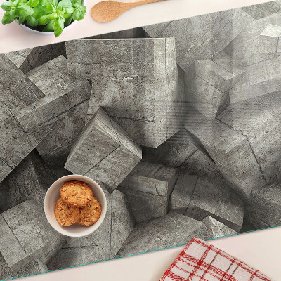 Snijplanken glas Abstracte geometrische vormen