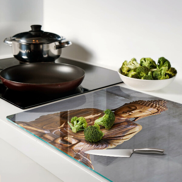 Glazen snijplanken Boeddha in meditatie