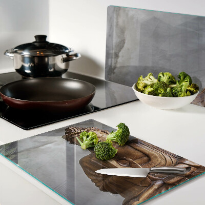 Glazen snijplanken Boeddha in meditatie