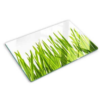 Snijplanken glas Groen gras