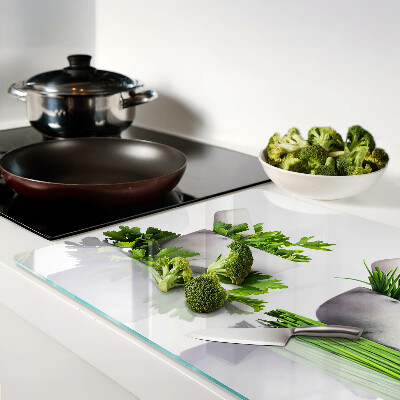 Glazen snijplanken Kruiden in potten