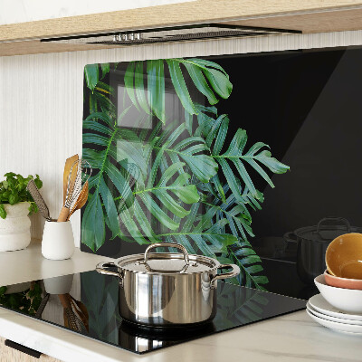 Snijplanken van glas Tropische bladeren
