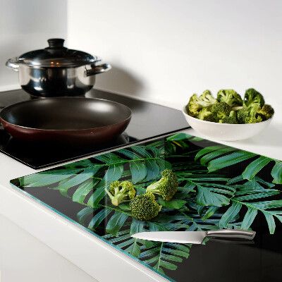 Snijplanken van glas Tropische bladeren