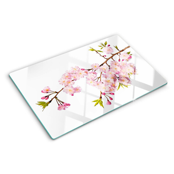 Snijplanken glas Lentekersenbloesem
