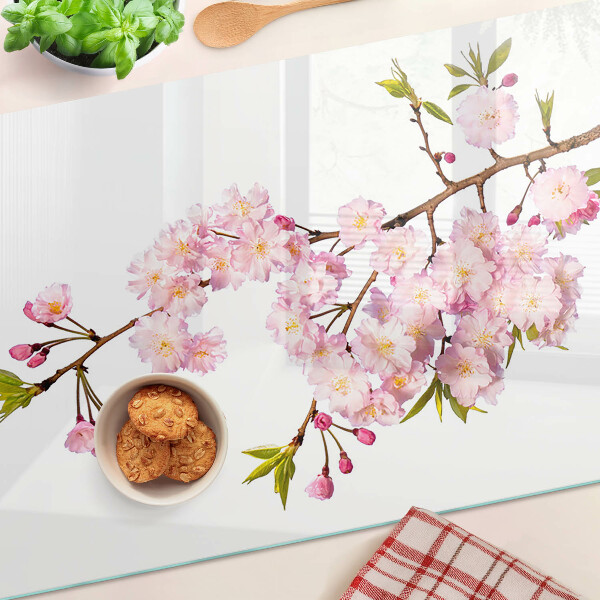 Snijplanken glas Lentekersenbloesem