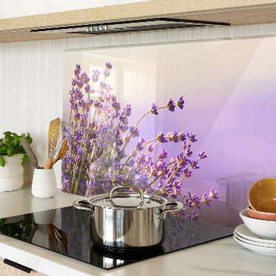 Glazen snijplanken Lavendelbloemen in het raam