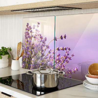 Glazen snijplanken Lavendelbloemen in het raam