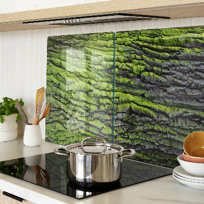 Glazen snijplanken Groene boomschors