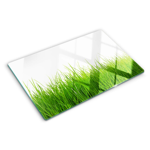 Snijplanken van glas Gras in de zon