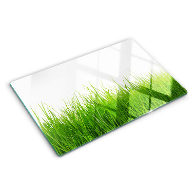 Snijplanken van glas Gras in de zon