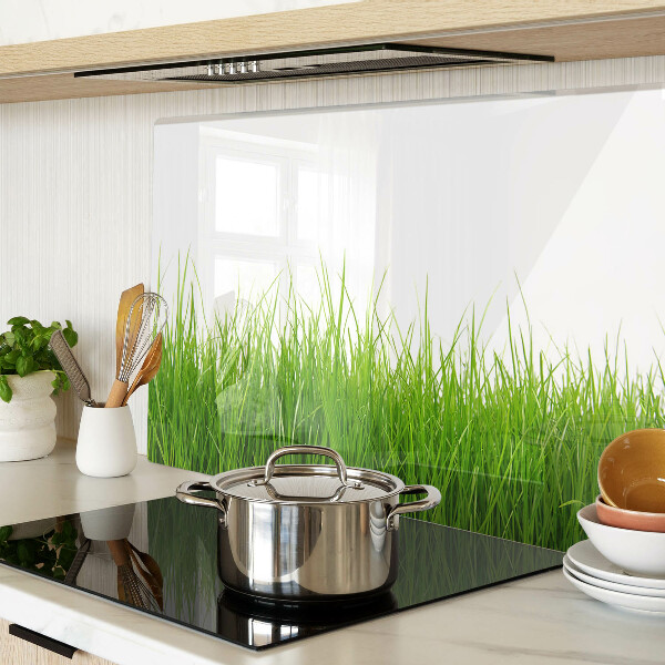 Snijplanken van glas Gras in de zon