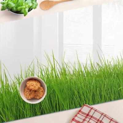 Snijplanken van glas Gras in de zon