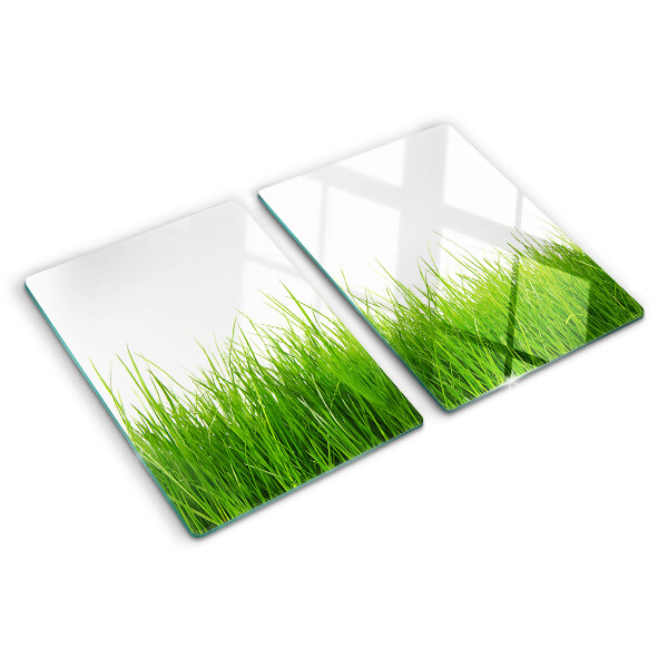 Snijplanken van glas Gras in de zon