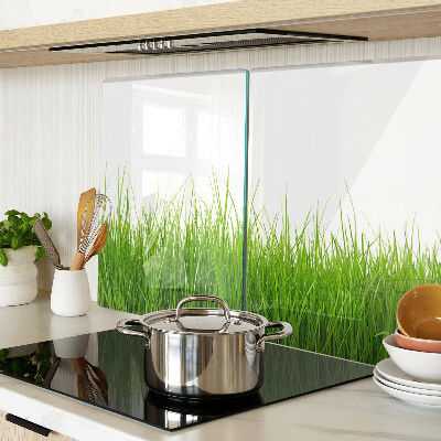 Snijplanken van glas Gras in de zon