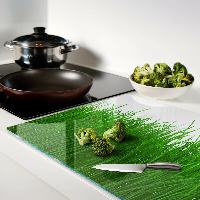 Snijplanken glas Gras in de zon