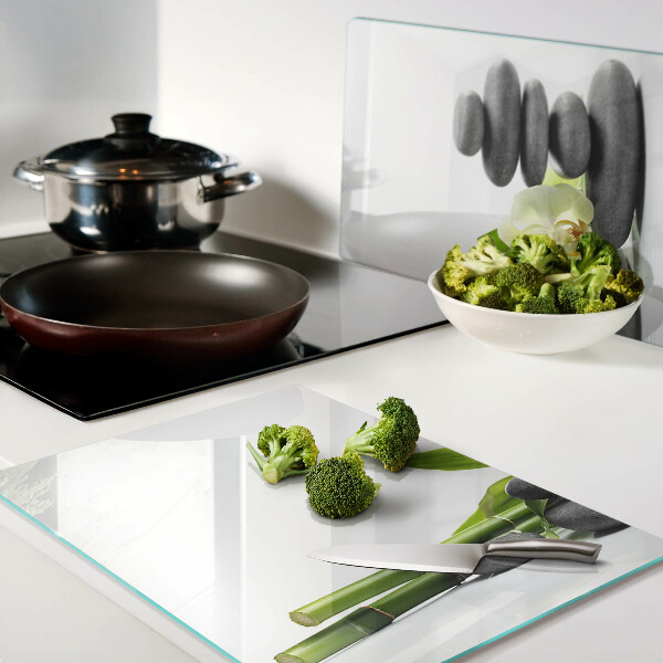 Snijplanken glas Orchideeën en spastenen