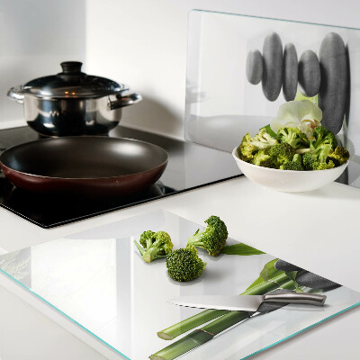 Snijplanken glas Orchideeën en spastenen