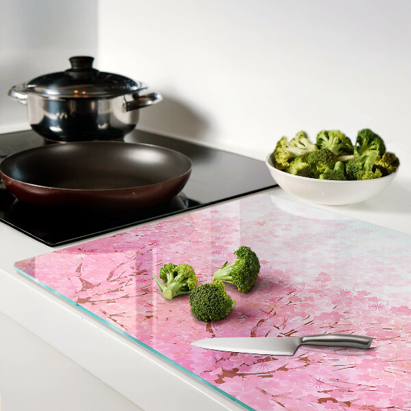 Snijplanken van glas Sakura bloemmotieven