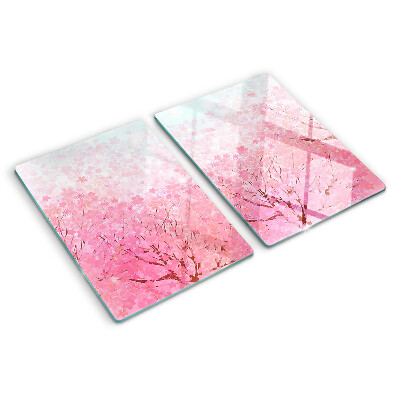 Snijplanken van glas Sakura bloemmotieven
