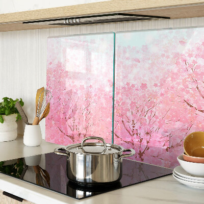 Snijplanken van glas Sakura bloemmotieven