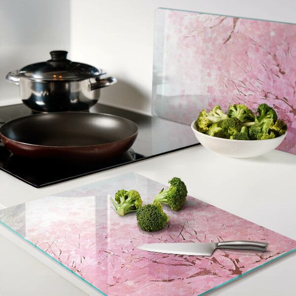Snijplanken van glas Sakura bloemmotieven