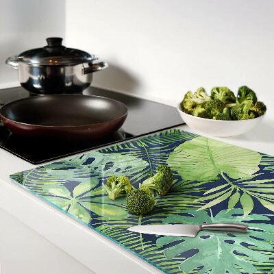 Glazen snijplanken Tropische vegetatie