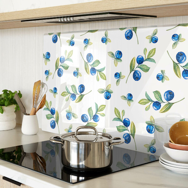 Glazen snijplanken Bessen aan de takjes