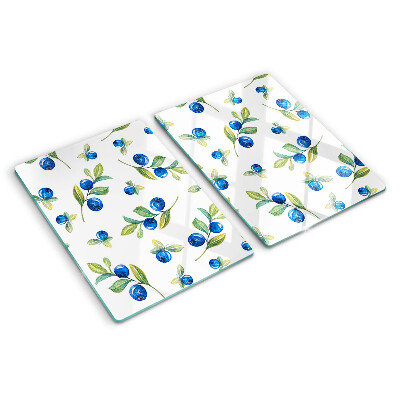 Glazen snijplanken Bessen aan de takjes