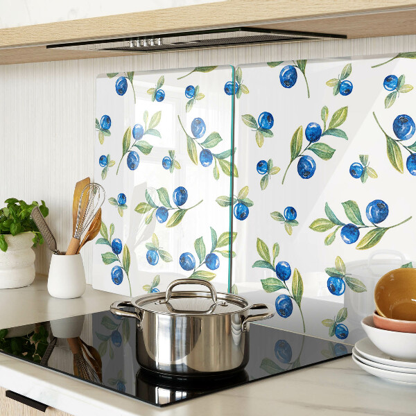 Glazen snijplanken Bessen aan de takjes