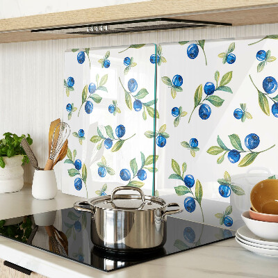 Glazen snijplanken Bessen aan de takjes