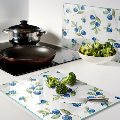 Glazen snijplanken Bessen aan de takjes