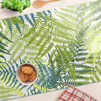 Snijplanken glas Varenbladeren in verschillende tinten