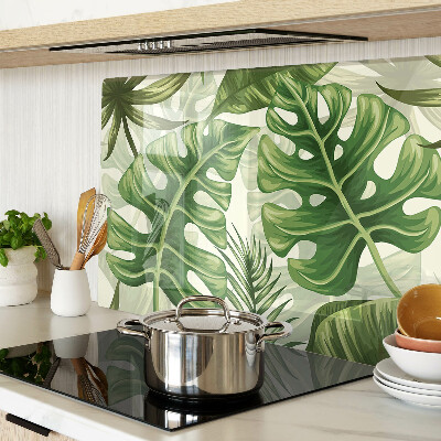 Snijplanken glas Tropische bladeren