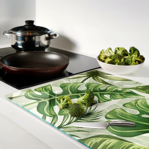 Snijplanken glas Tropische bladeren