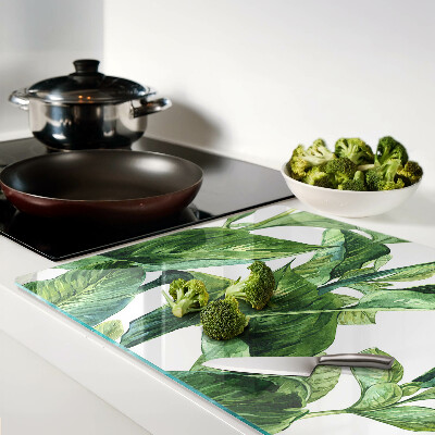 Snijplanken glas Bladeren van tropische planten