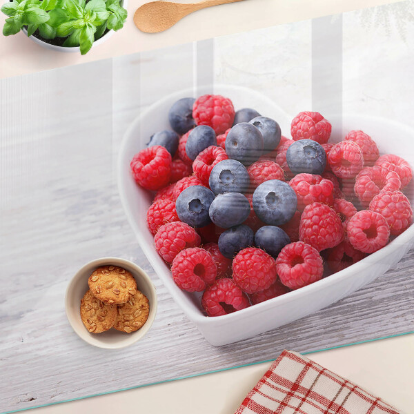 Snijplanken van glas Hartvormige vruchten