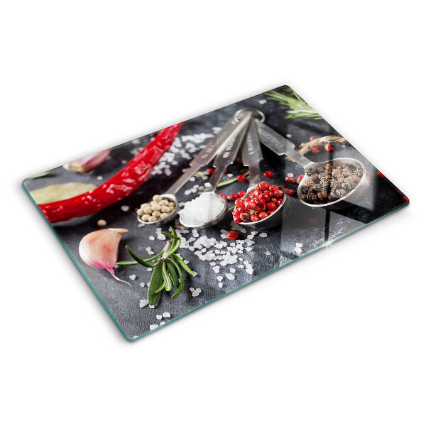 Snijplanken glas Specerijen en kruiden