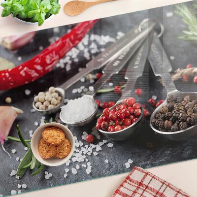 Snijplanken glas Specerijen en kruiden