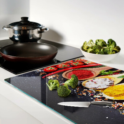 Snijplanken glas Specerijen en kruiden