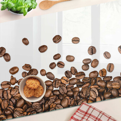 Glazen snijplanken Koffiebonen