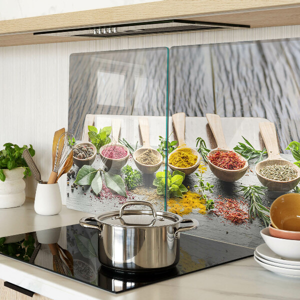 Snijplanken van glas Specerijen en kruiden