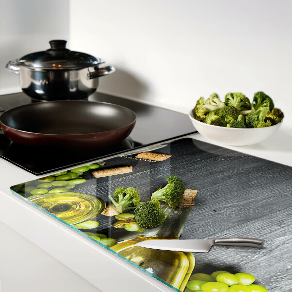 Glazen snijplanken Wijn en druiven