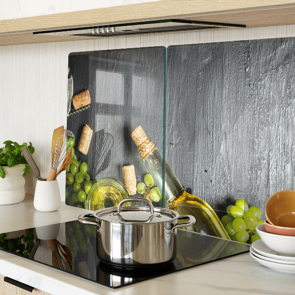 Glazen snijplanken Wijn en druiven