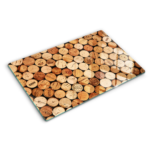 Glazen snijplanken Wijnkurken